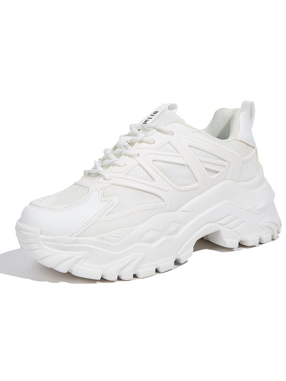 New Chunky Dad Sneakers White Platform Sneakers